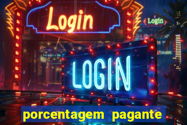 porcentagem pagante slots pg